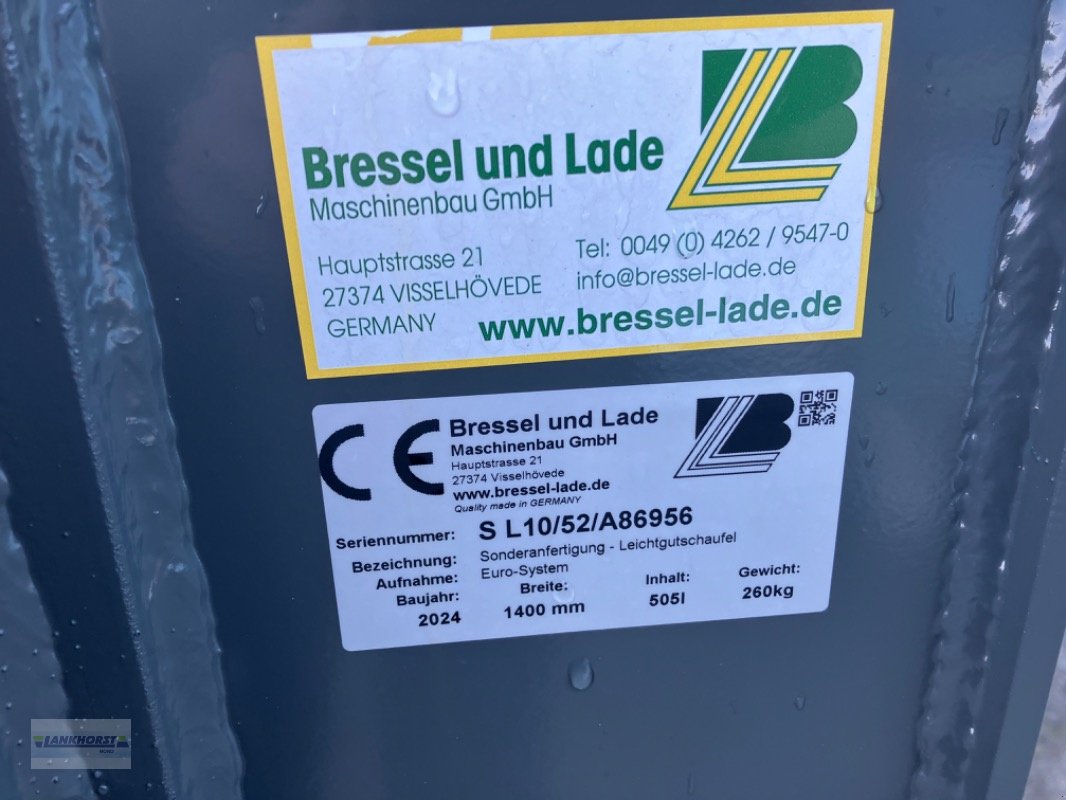 Ladeschaufel des Typs Bressel & Lade LG-SCHAUFEL 1.400 MM, Neumaschine in Aurich (Bild 8)