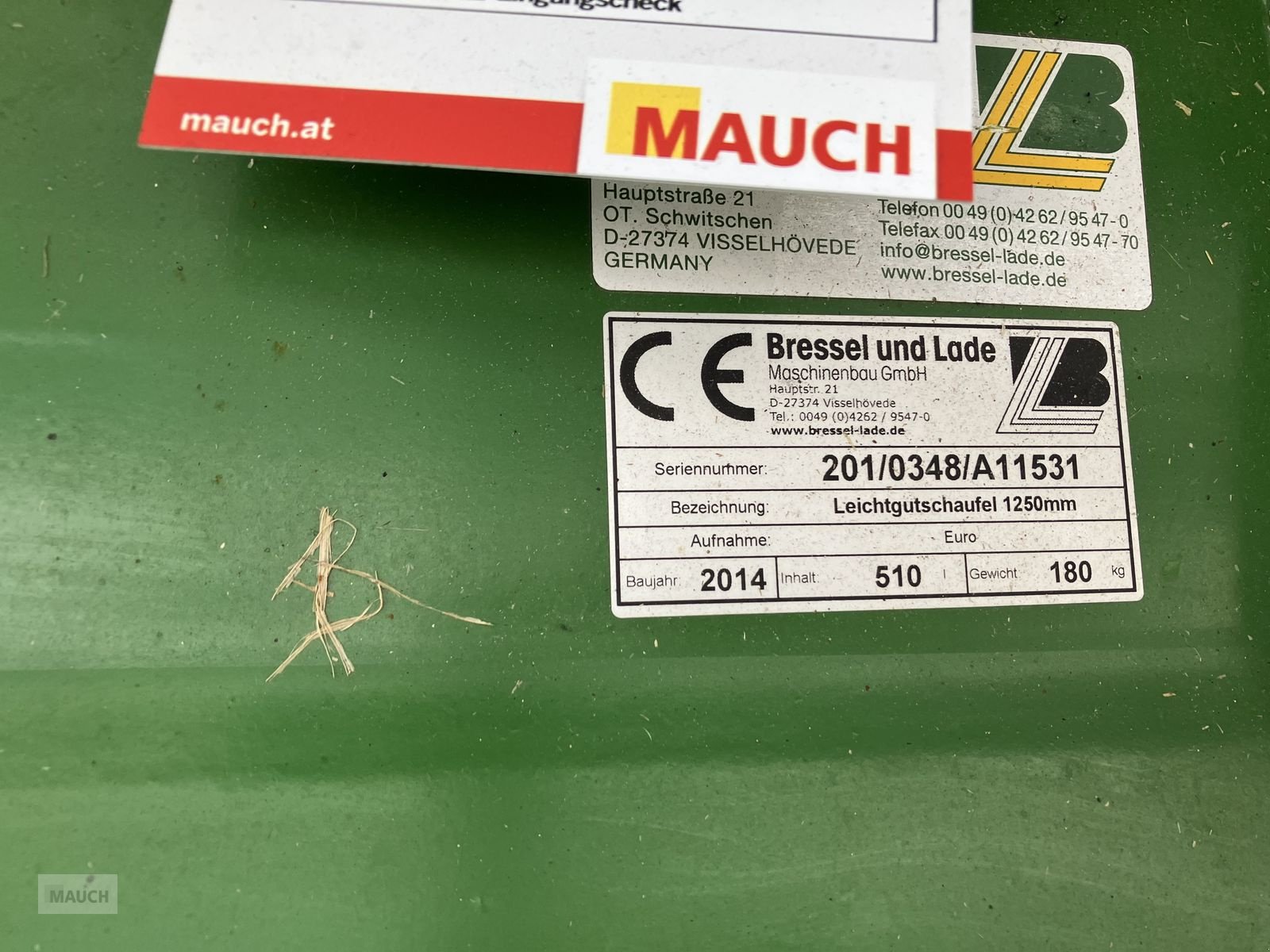 Ladeschaufel za tip Bressel & Lade Schaufel 1250mm, Gebrauchtmaschine u Burgkirchen (Slika 3)