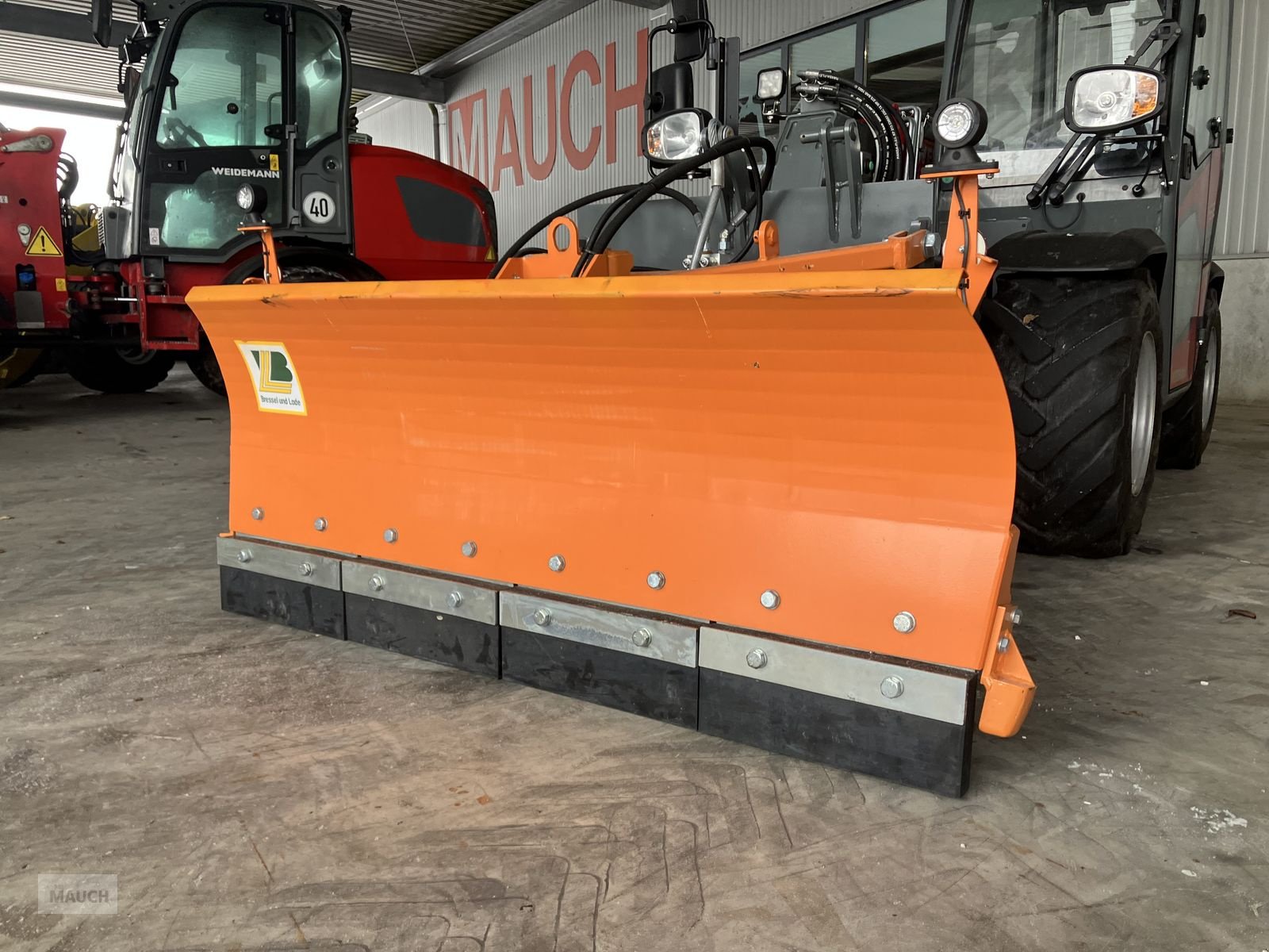 Ladeschaufel van het type Bressel & Lade Schneeschild 1600mm Weidemann Aufnahme, Neumaschine in Burgkirchen (Foto 1)