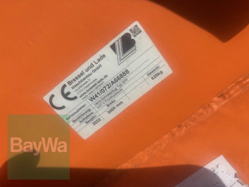 Ladeschaufel του τύπου Bressel & Lade VARIO-SCHNEEPFLUG, Vorführmaschine σε Sauerlach (Φωτογραφία 5)