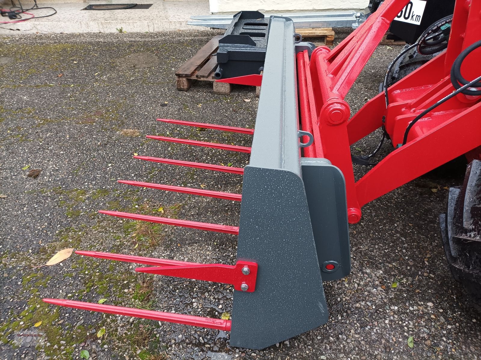 Ladeschaufel typu Dominator Dunggabel 150 cm  mit Hauer Aufnahme Mistgabel, Gebrauchtmaschine v Tarsdorf (Obrázek 3)