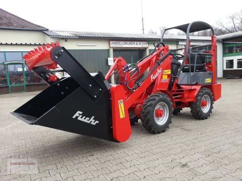 Ladeschaufel des Typs Dominator Fuchs Einfütterschaufel für Hoftrac und Frontlad, Gebrauchtmaschine in Tarsdorf (Bild 7)