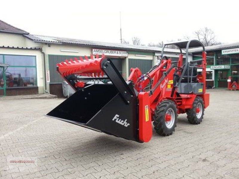 Ladeschaufel des Typs Dominator Fuchs Einfütterschaufel für Hoftrac und Frontlad, Gebrauchtmaschine in Tarsdorf (Bild 4)