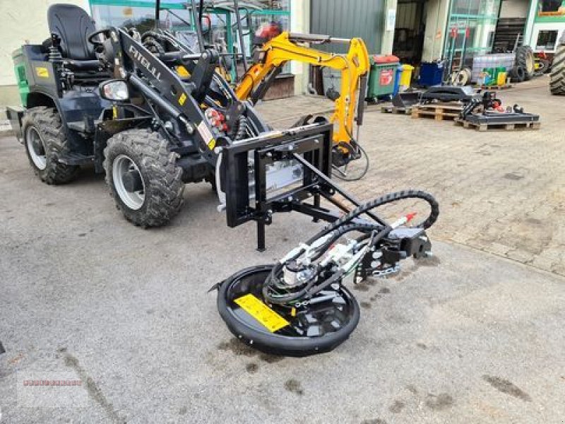 Ladeschaufel des Typs Dominator Peruzzo Roto Hydro mit Euro Aufnahme Zaunmulcher, Gebrauchtmaschine in Tarsdorf (Bild 8)