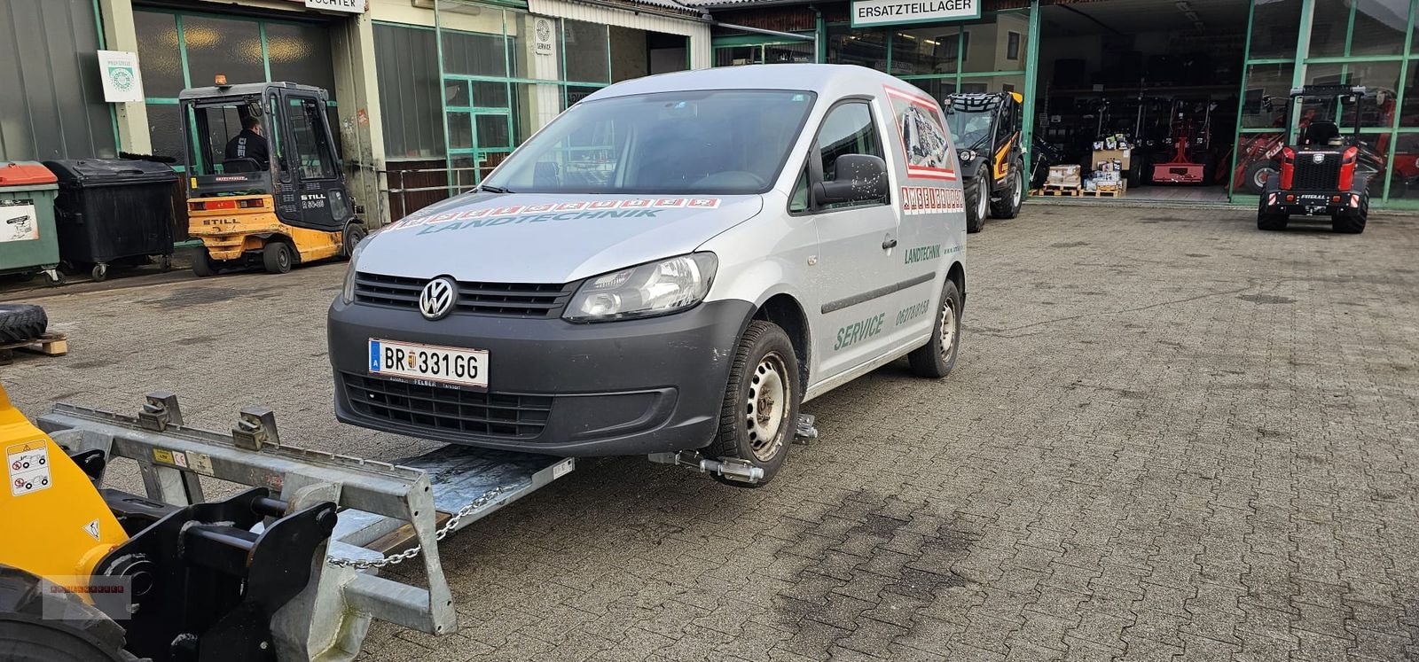 Ladeschaufel des Typs Dominator Stapler Hubbrille, Gebrauchtmaschine in Tarsdorf (Bild 4)