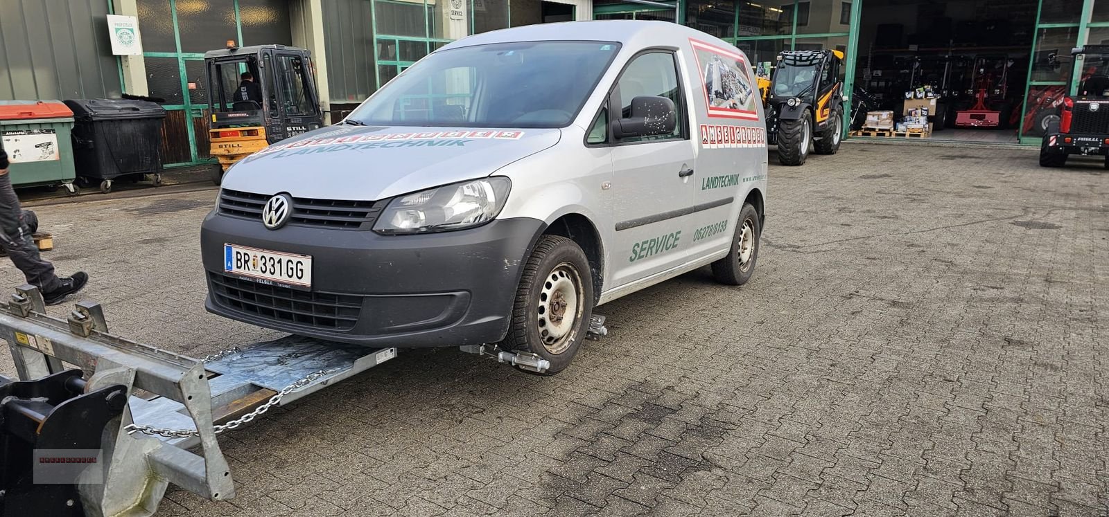 Ladeschaufel des Typs Dominator Stapler Hubbrille, Gebrauchtmaschine in Tarsdorf (Bild 7)