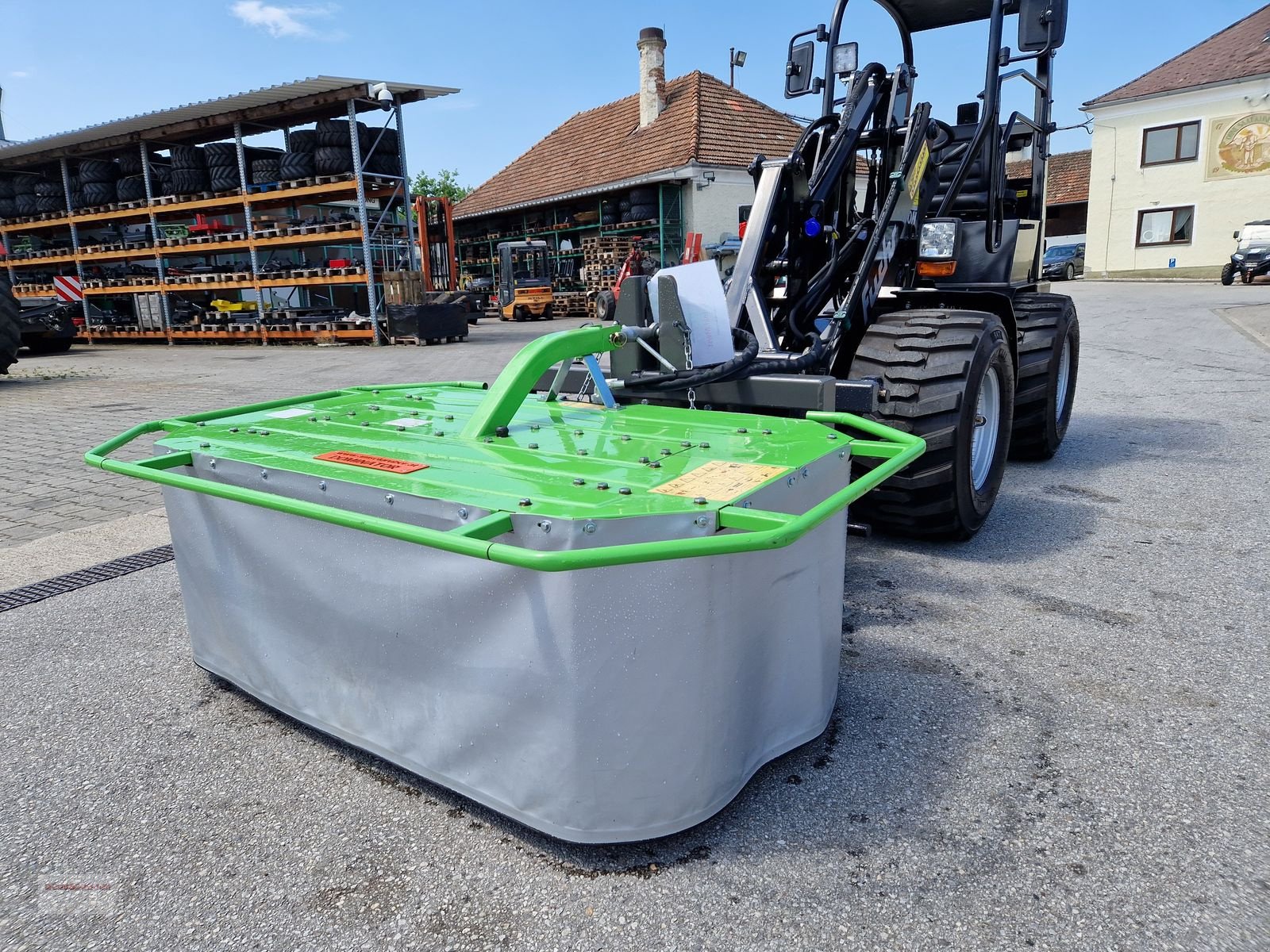 Ladeschaufel του τύπου Dominator Trommelmähwerk für Hoflader 135 cm, Gebrauchtmaschine σε Tarsdorf (Φωτογραφία 5)