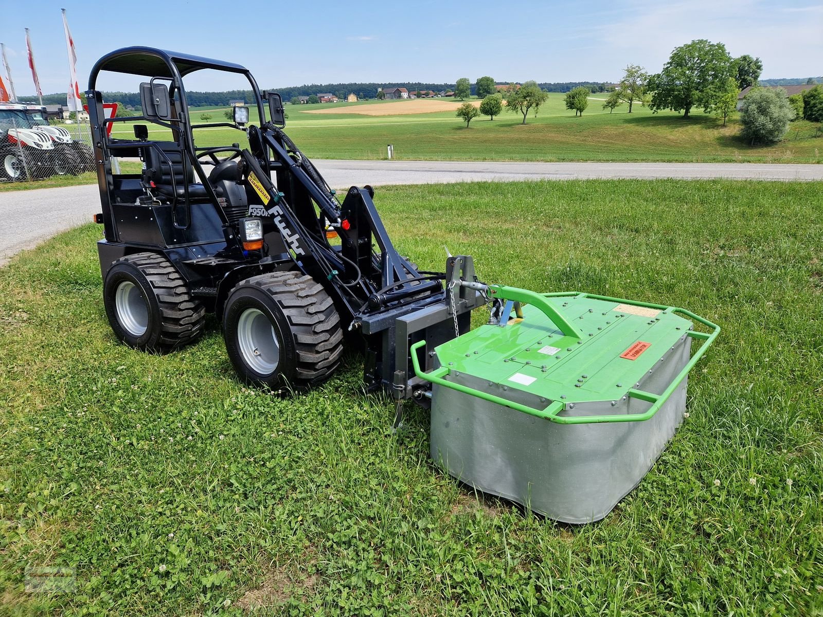 Ladeschaufel του τύπου Dominator Trommelmähwerk für Hoflader 135 cm, Gebrauchtmaschine σε Tarsdorf (Φωτογραφία 3)