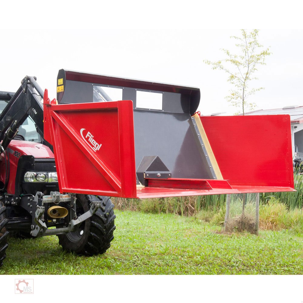 Ladeschaufel del tipo Fliegl Abschiebeschaufel Euro Aufnahme Dreipunkt, Neumaschine en Tiefenbach (Imagen 1)