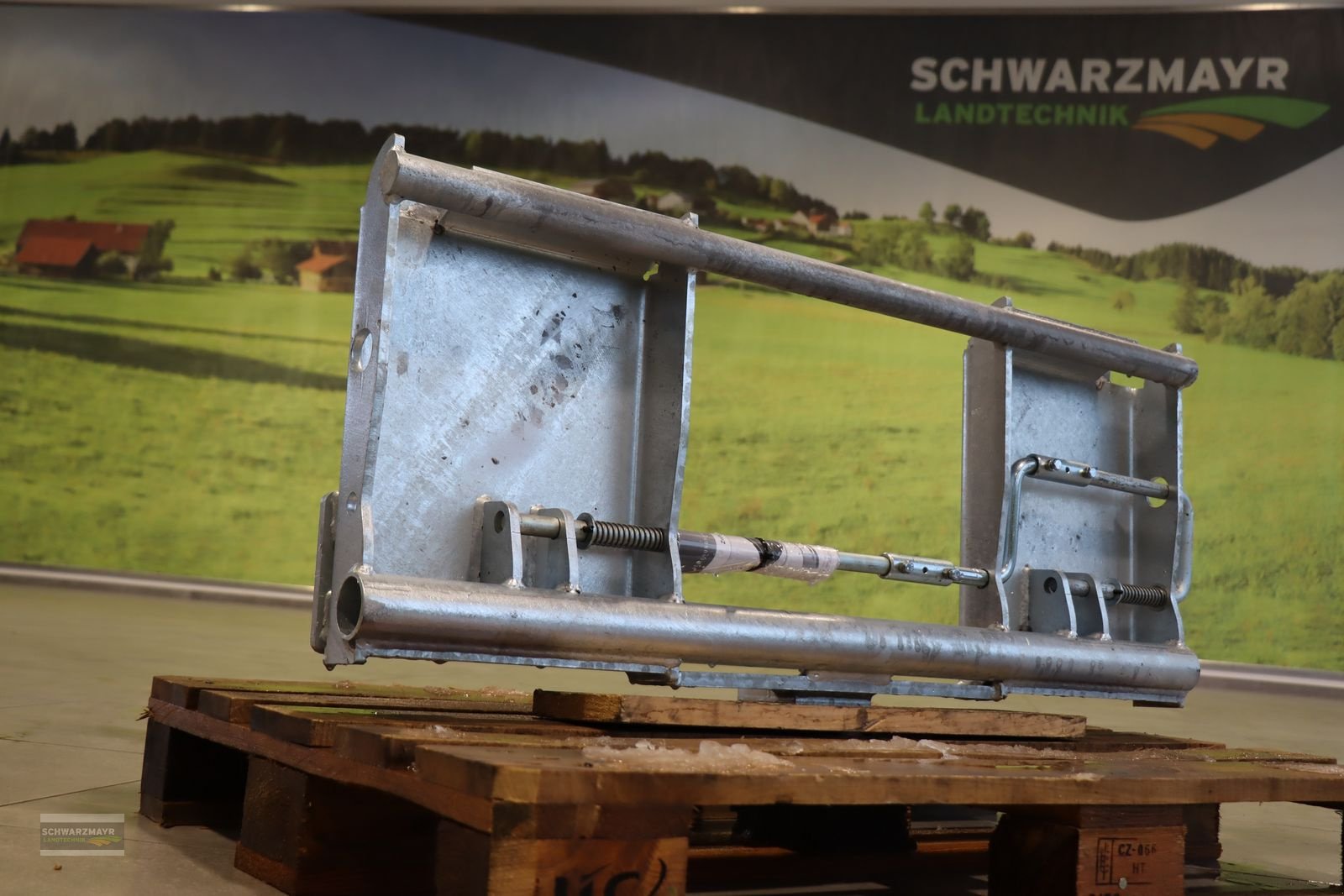 Ladeschaufel del tipo Fliegl Adapter Merlo-Euro, Neumaschine In Gampern (Immagine 2)