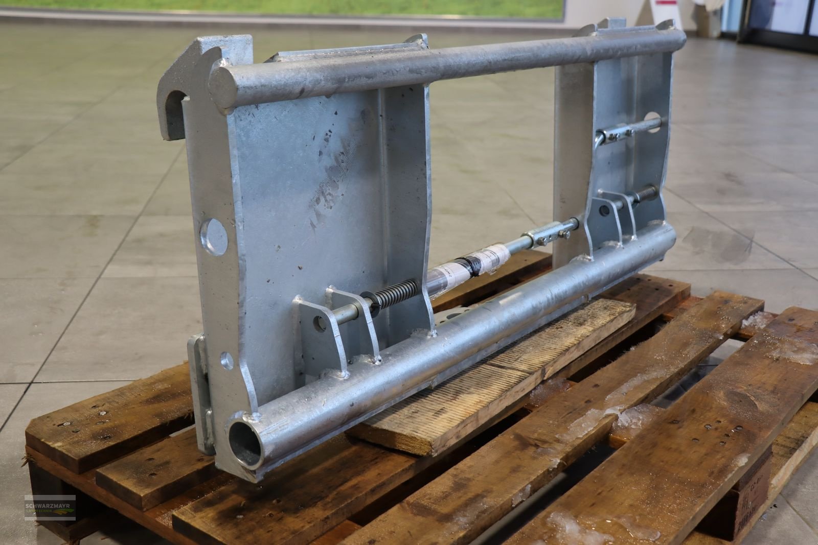 Ladeschaufel del tipo Fliegl Adapter Merlo-Euro, Neumaschine In Gampern (Immagine 3)