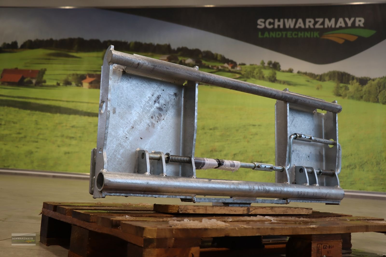 Ladeschaufel del tipo Fliegl Adapter Merlo-Euro, Neumaschine In Gampern (Immagine 1)