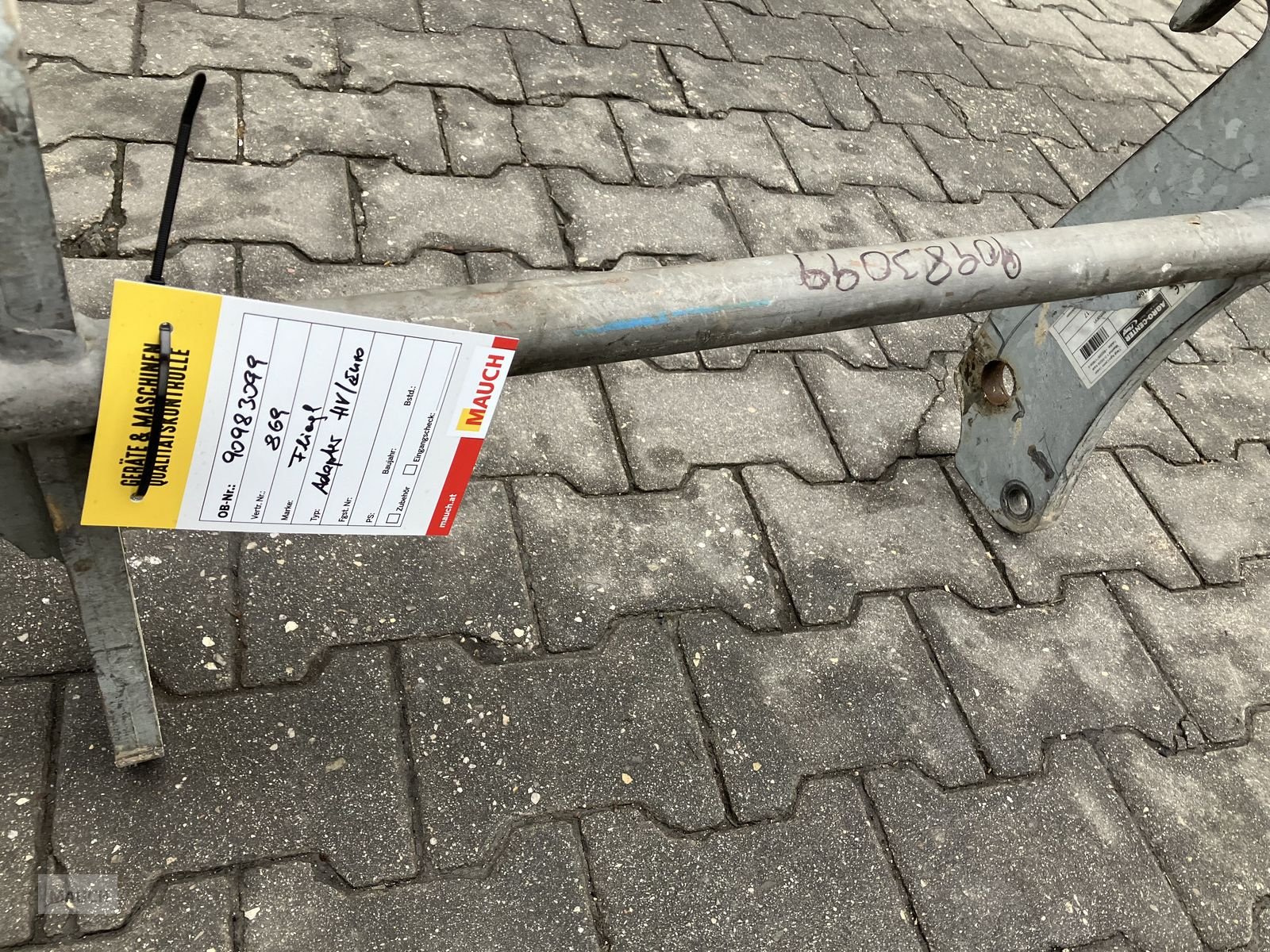 Ladeschaufel typu Fliegl Adapter Weidemann auf Euro, Gebrauchtmaschine v Burgkirchen (Obrázek 5)