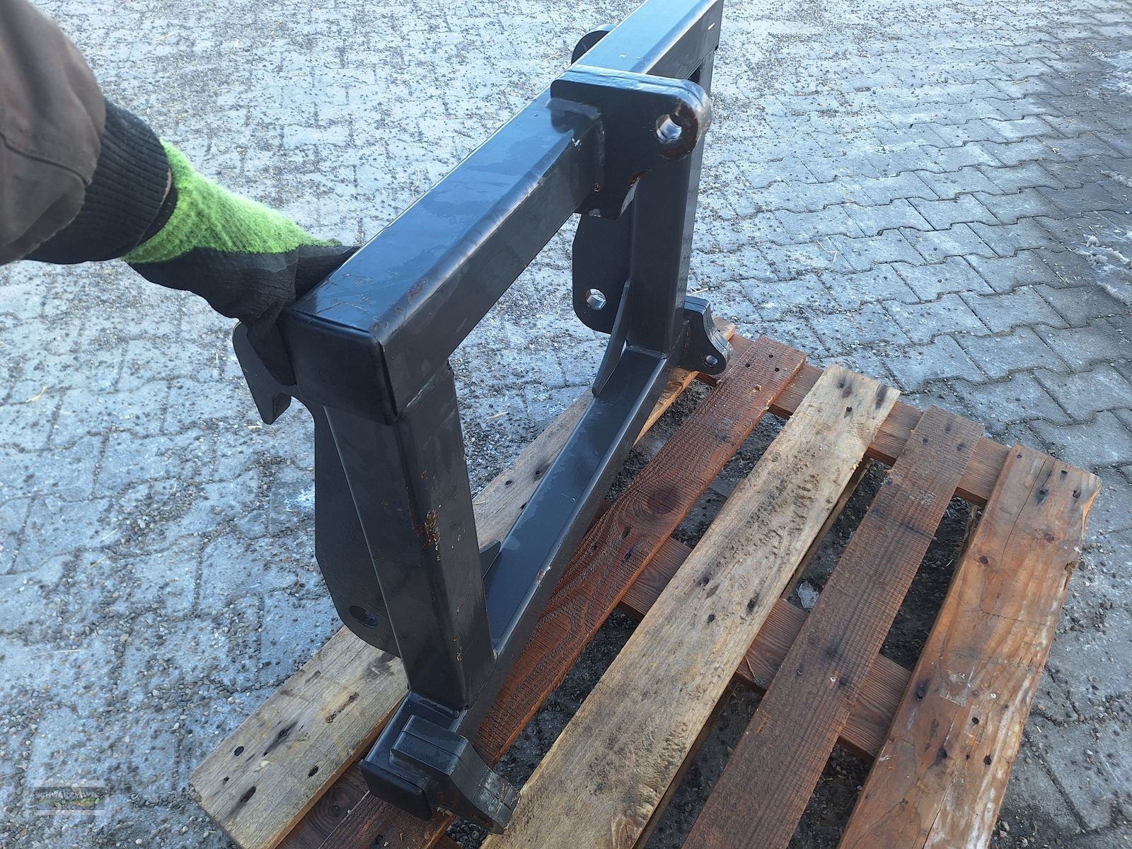 Ladeschaufel typu Fliegl AgroCenter Adapter WM auf 3-Punkt, Vorführmaschine v Aurolzmünster (Obrázek 9)