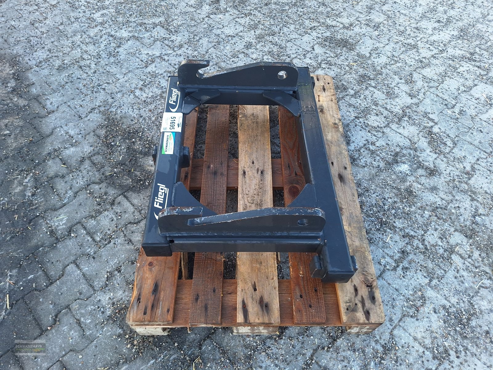 Ladeschaufel typu Fliegl AgroCenter Adapter WM auf 3-Punkt, Vorführmaschine v Aurolzmünster (Obrázek 3)