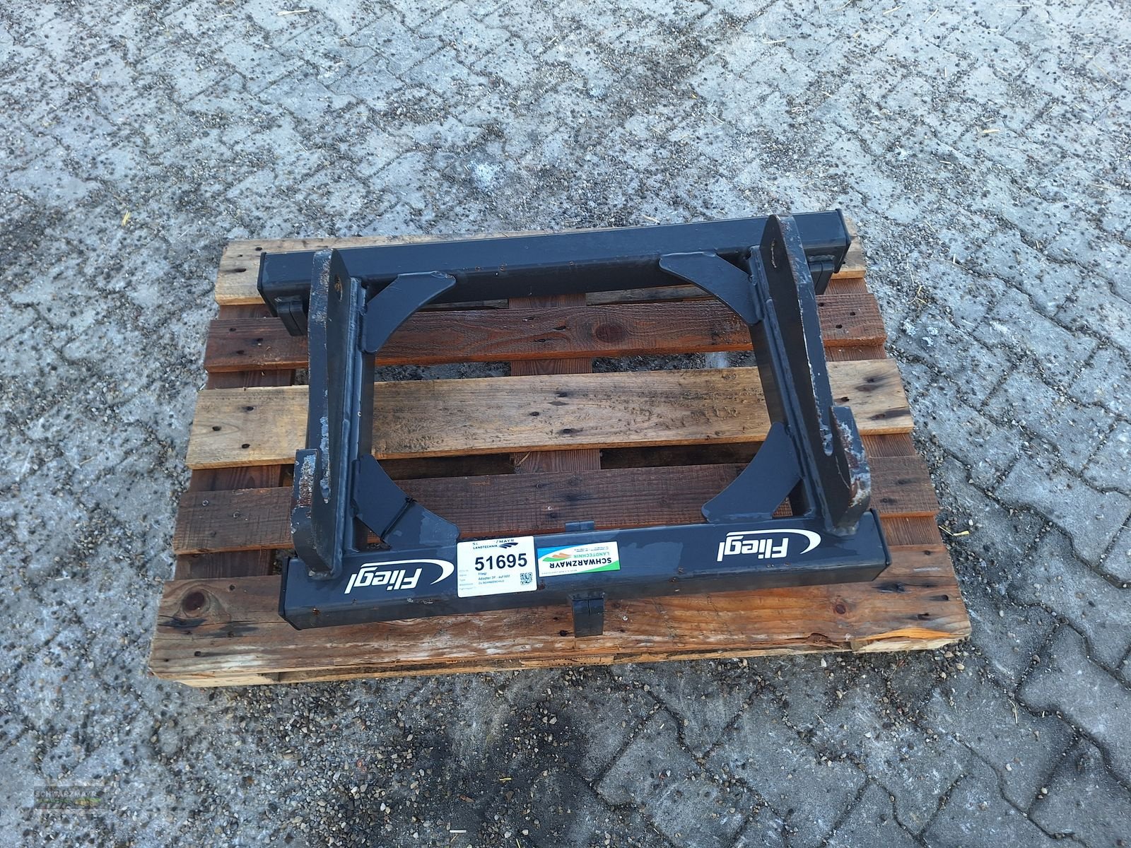 Ladeschaufel typu Fliegl AgroCenter Adapter WM auf 3-Punkt, Vorführmaschine v Aurolzmünster (Obrázek 5)