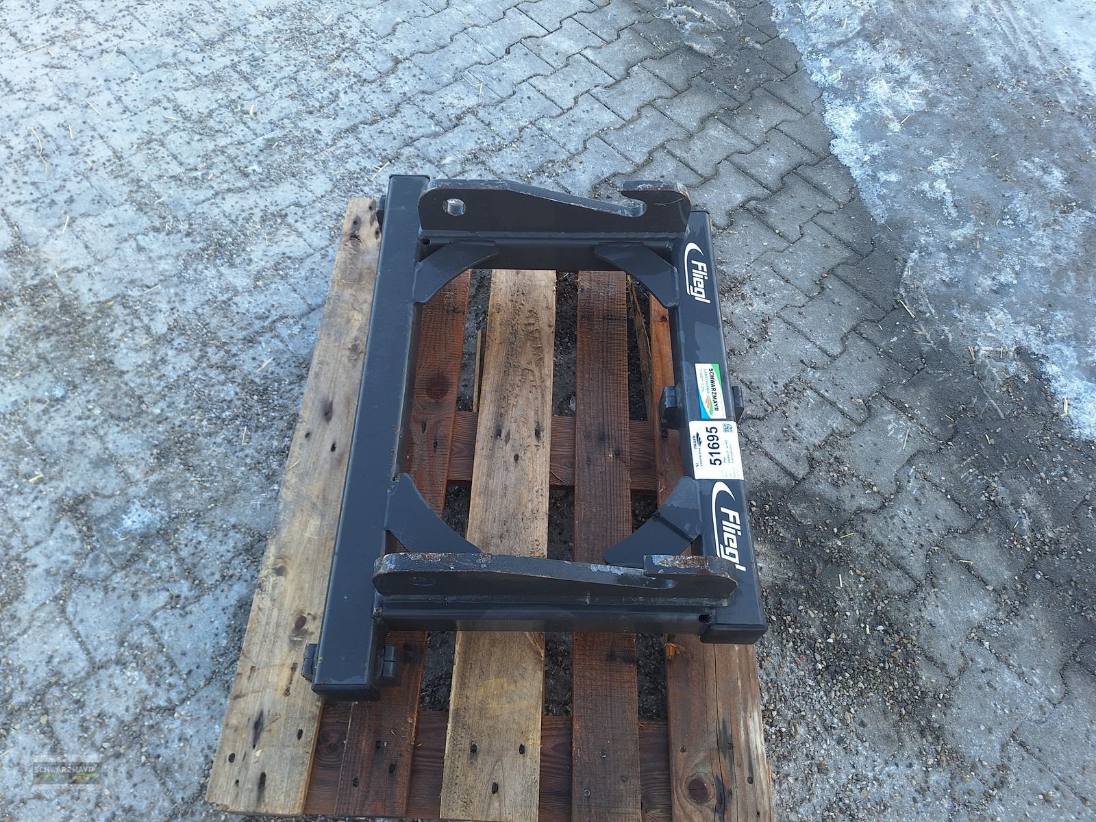 Ladeschaufel typu Fliegl AgroCenter Adapter WM auf 3-Punkt, Vorführmaschine v Aurolzmünster (Obrázek 8)