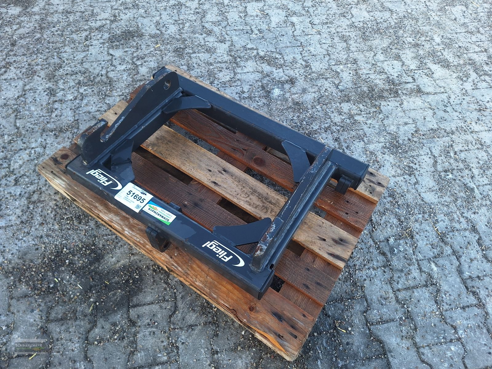 Ladeschaufel typu Fliegl AgroCenter Adapter WM auf 3-Punkt, Vorführmaschine v Aurolzmünster (Obrázek 4)