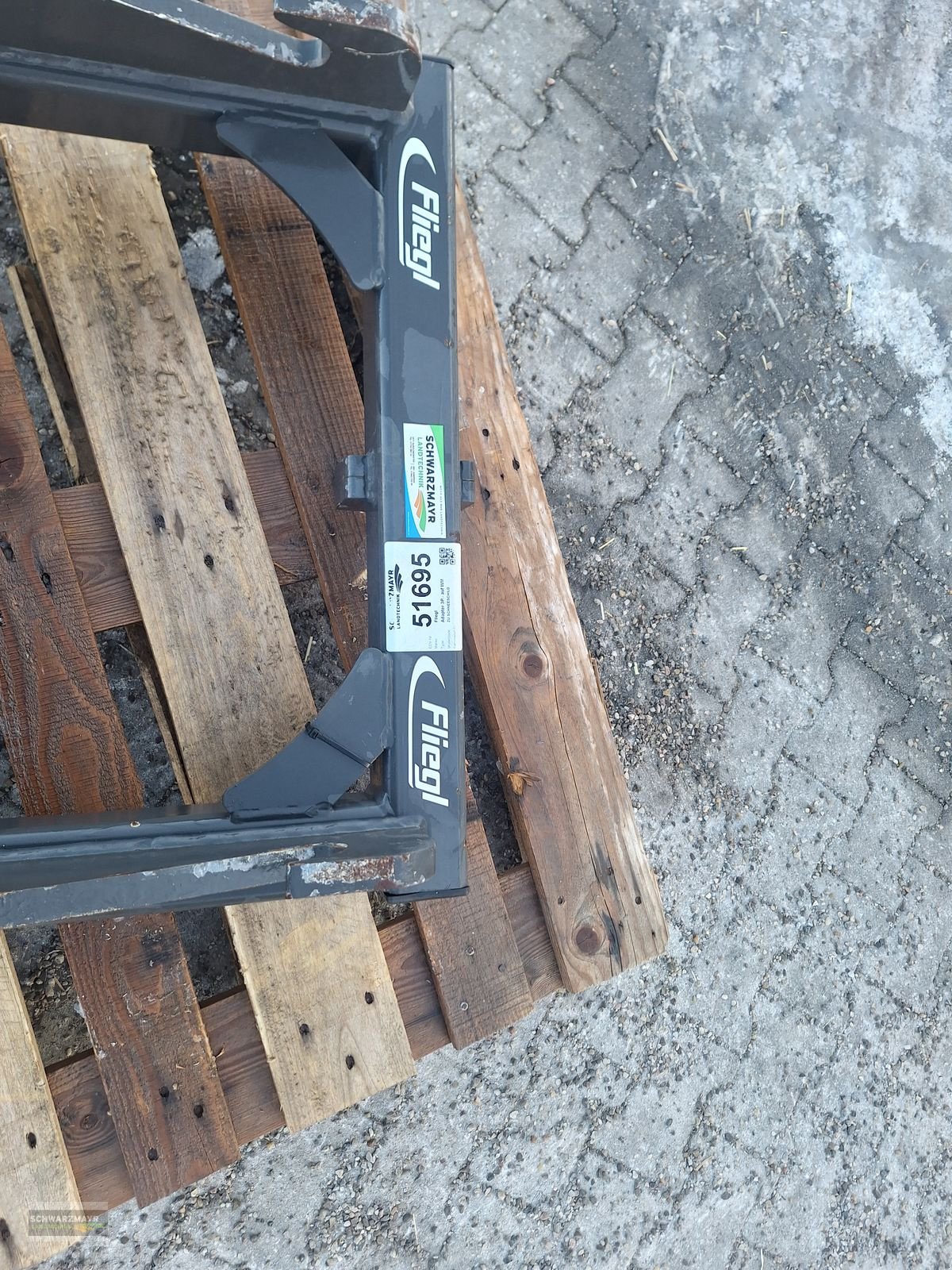 Ladeschaufel typu Fliegl AgroCenter Adapter WM auf 3-Punkt, Vorführmaschine v Aurolzmünster (Obrázek 10)