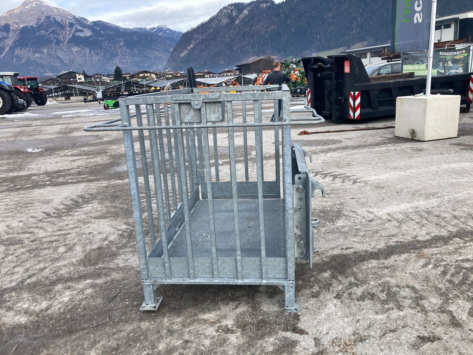 Ladeschaufel типа Fliegl AgroCenter Arbeitsbühne Merlo, Vorführmaschine в Schlitters (Фотография 9)