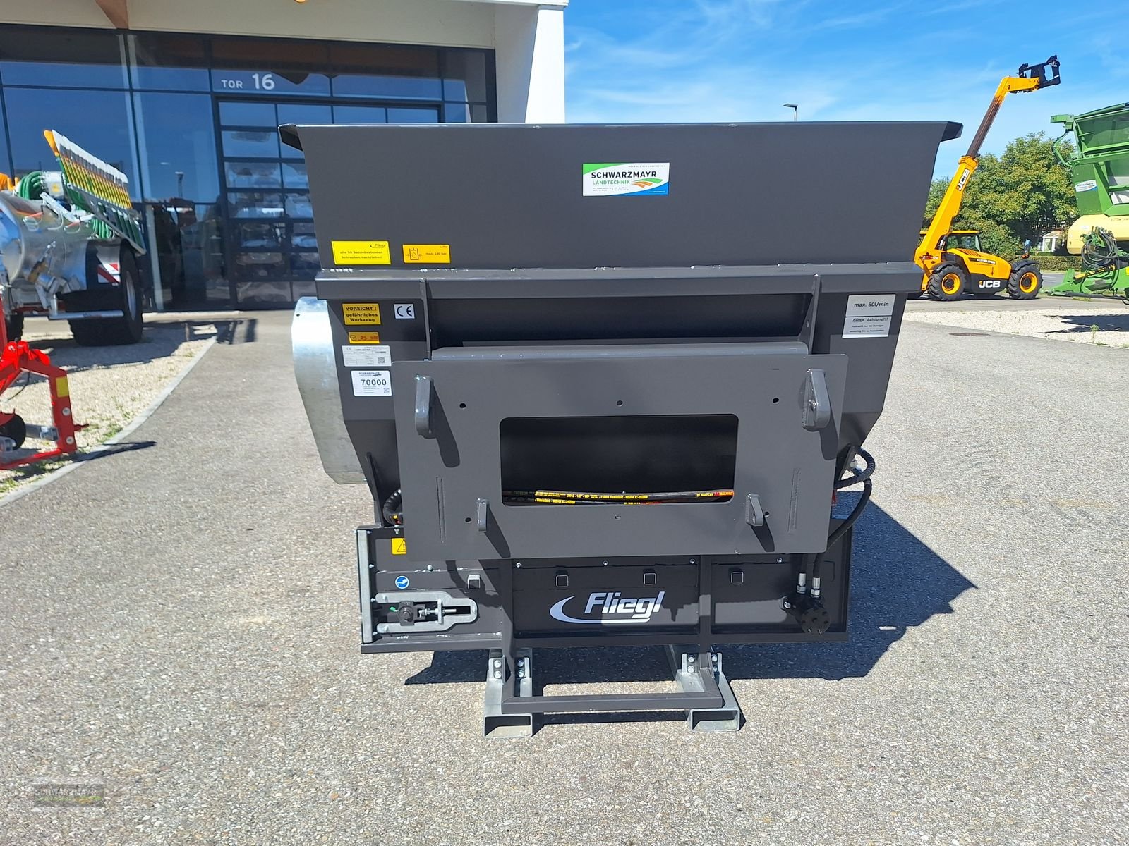Ladeschaufel des Typs Fliegl AgroCenter Einstreuschaufel 175, Neumaschine in Gampern (Bild 2)