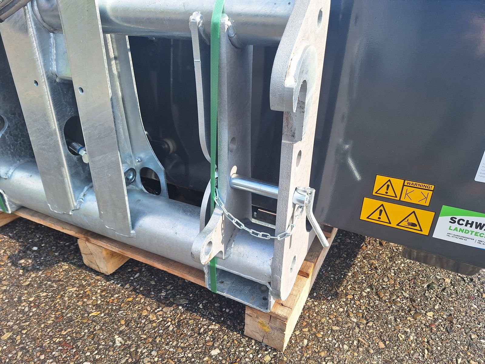 Ladeschaufel tipa Fliegl AgroCenter Heckschaufel G2200mm, Neumaschine u Schlitters (Slika 10)