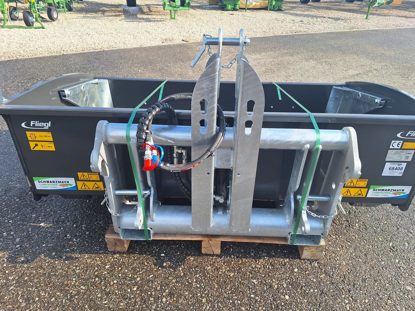 Ladeschaufel tipa Fliegl AgroCenter Heckschaufel G2200mm, Neumaschine u Schlitters (Slika 8)