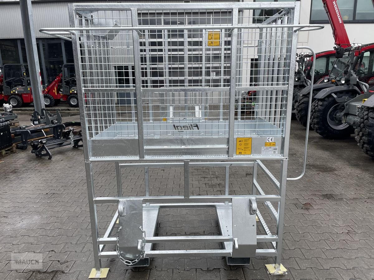 Ladeschaufel des Typs Fliegl Arbeitskorb / Arbeitsbühne mit Erhöhung Euro &PG, Neumaschine in Burgkirchen (Bild 8)
