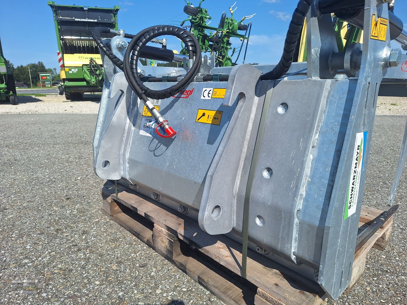 Ladeschaufel typu Fliegl Dung-Silagegabel 1,25m, Neumaschine v Gampern (Obrázek 10)