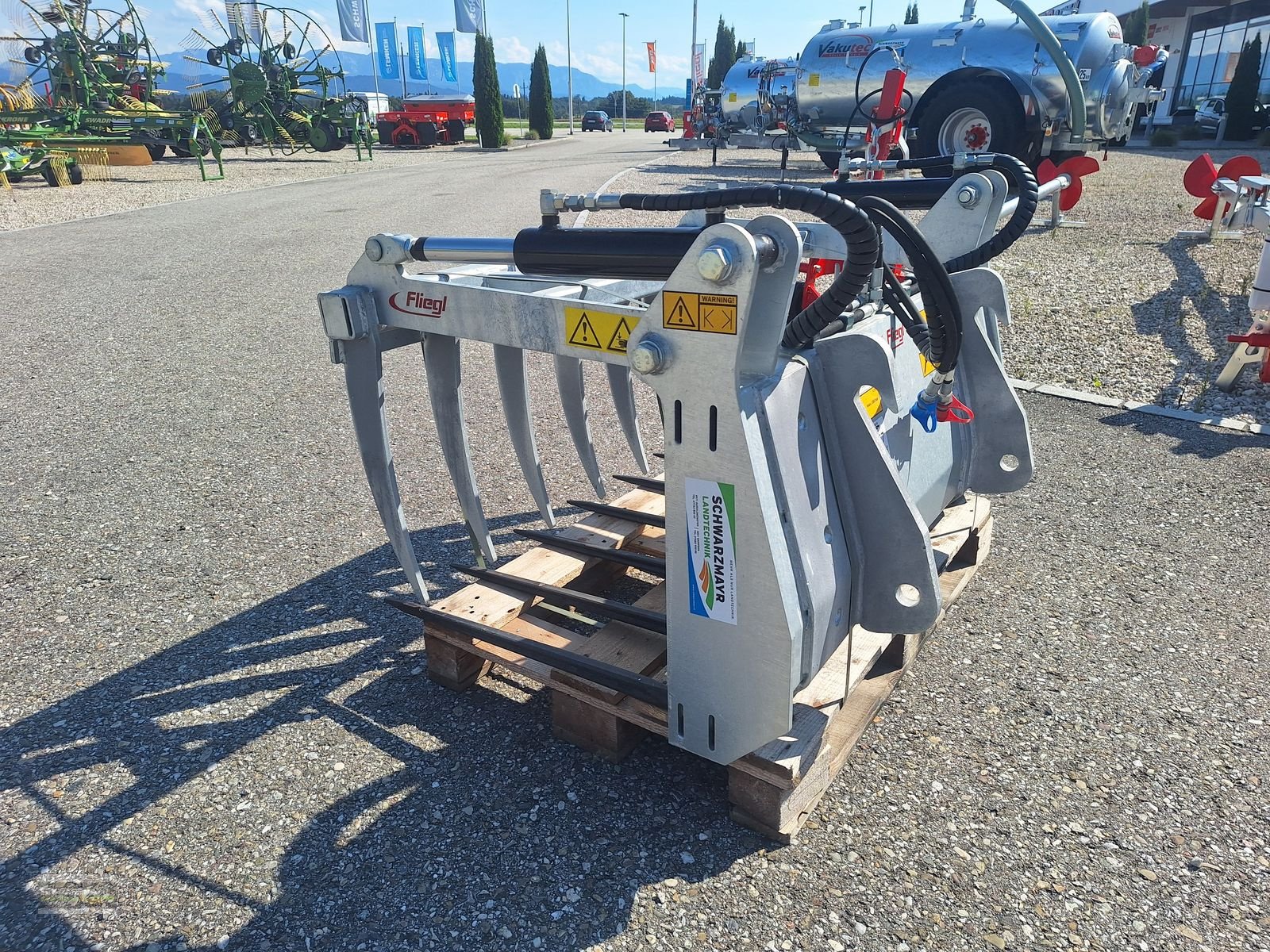 Ladeschaufel typu Fliegl Dung-Silagegabel 1,25m, Neumaschine v Gampern (Obrázek 7)