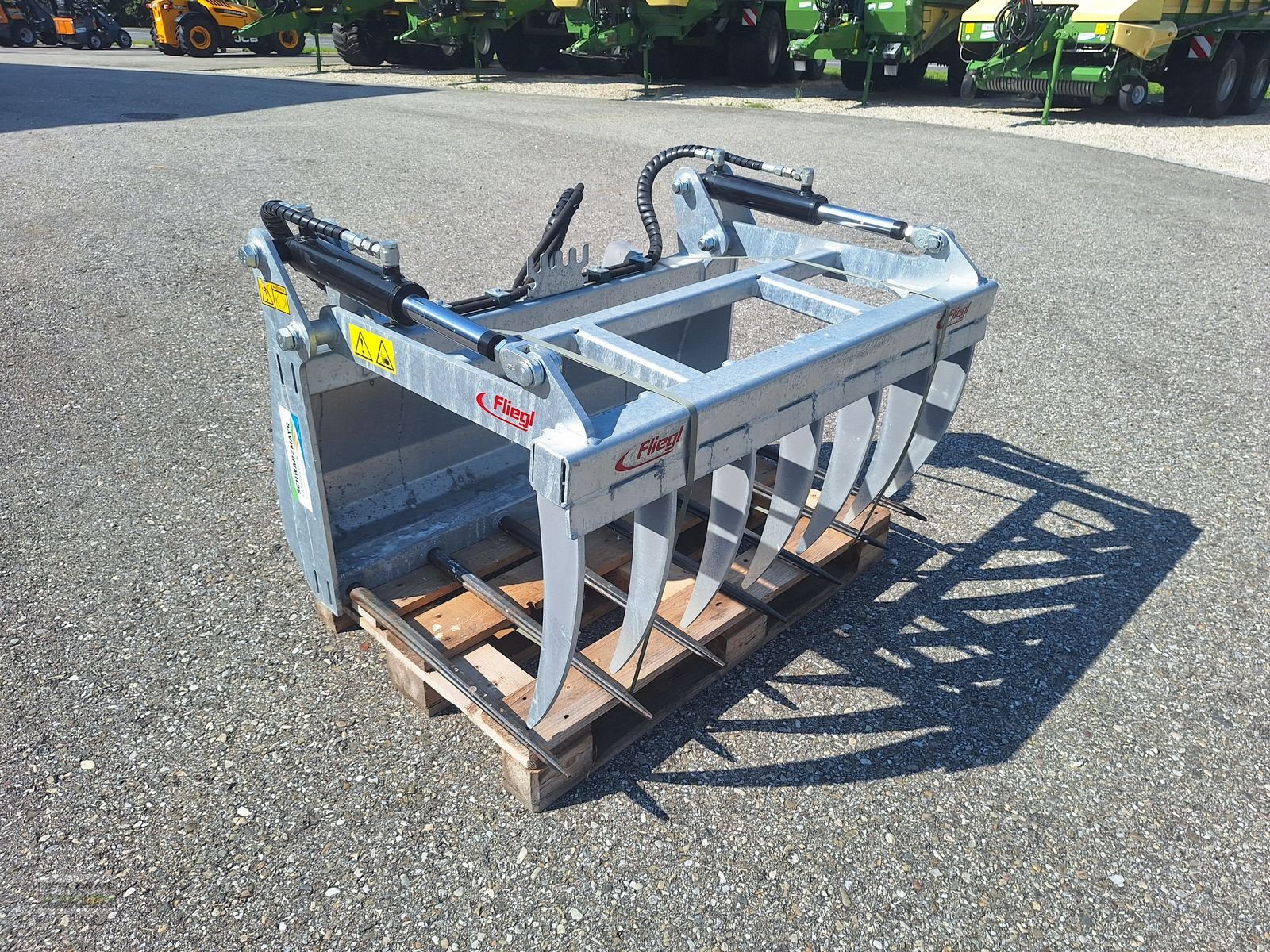 Ladeschaufel typu Fliegl Dung-Silagegabel 1,25m, Neumaschine v Gampern (Obrázek 4)