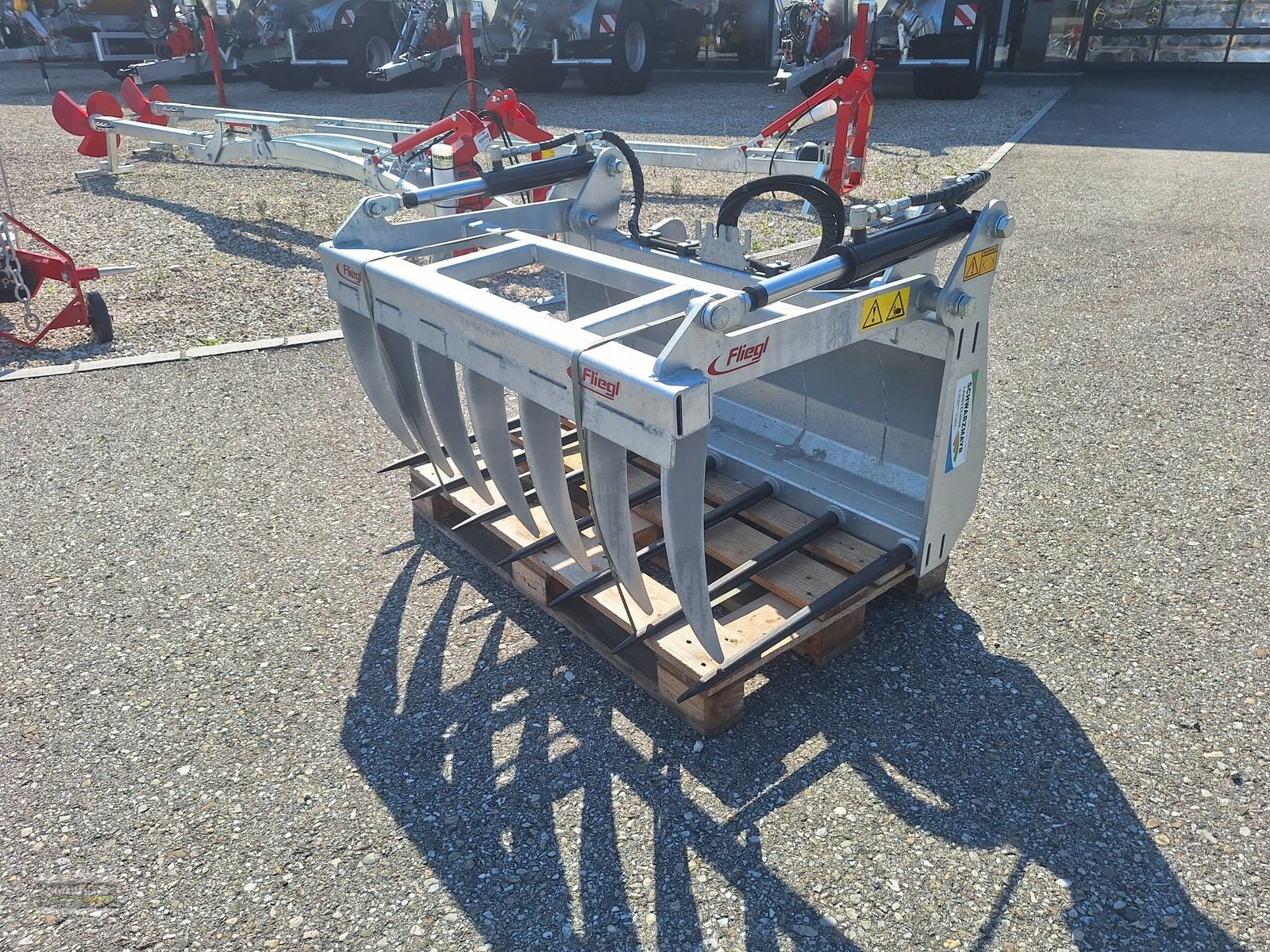 Ladeschaufel typu Fliegl Dung-Silagegabel 1,25m, Neumaschine v Gampern (Obrázek 3)