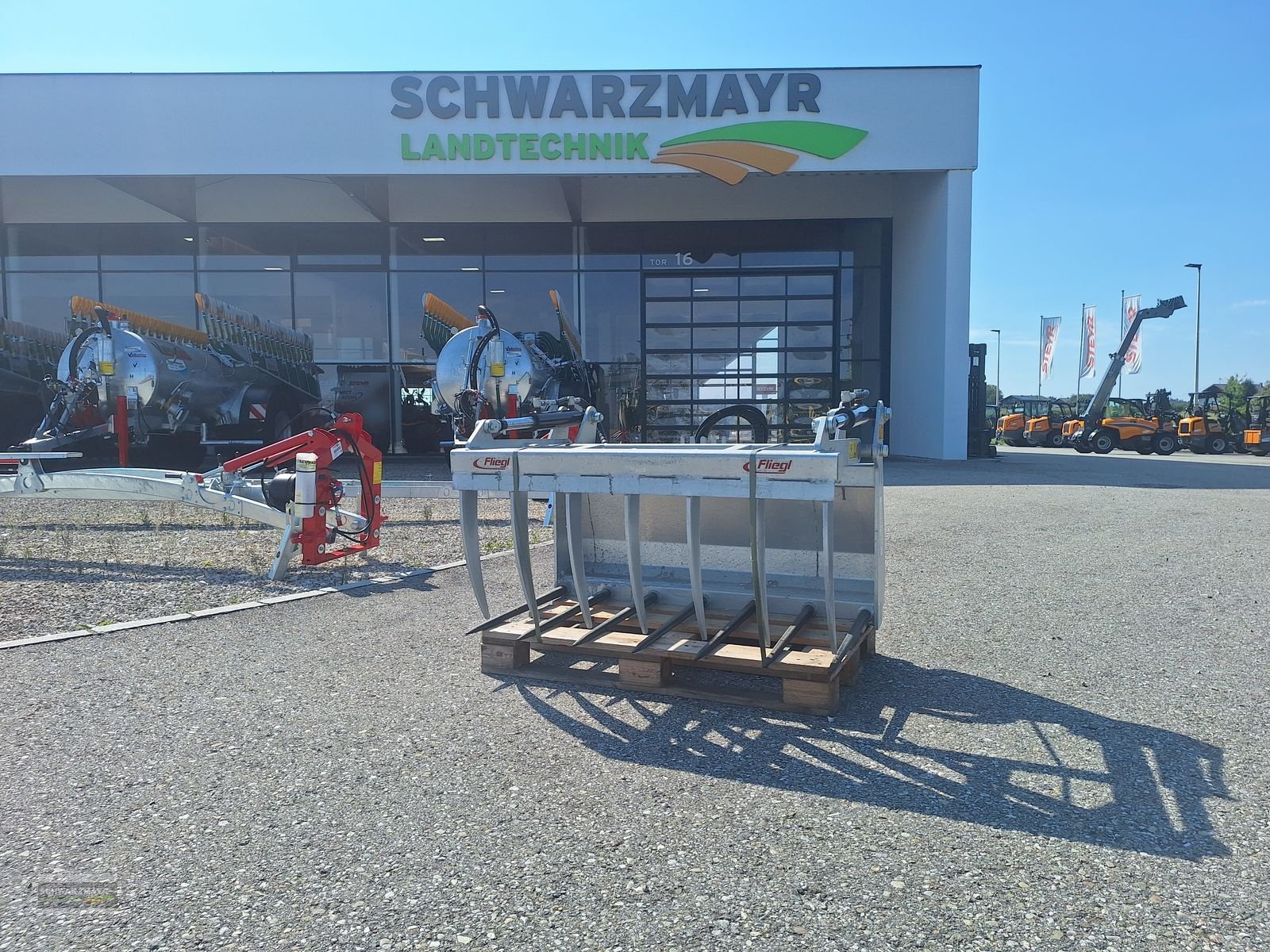 Ladeschaufel typu Fliegl Dung-Silagegabel 1,25m, Neumaschine v Gampern (Obrázek 1)