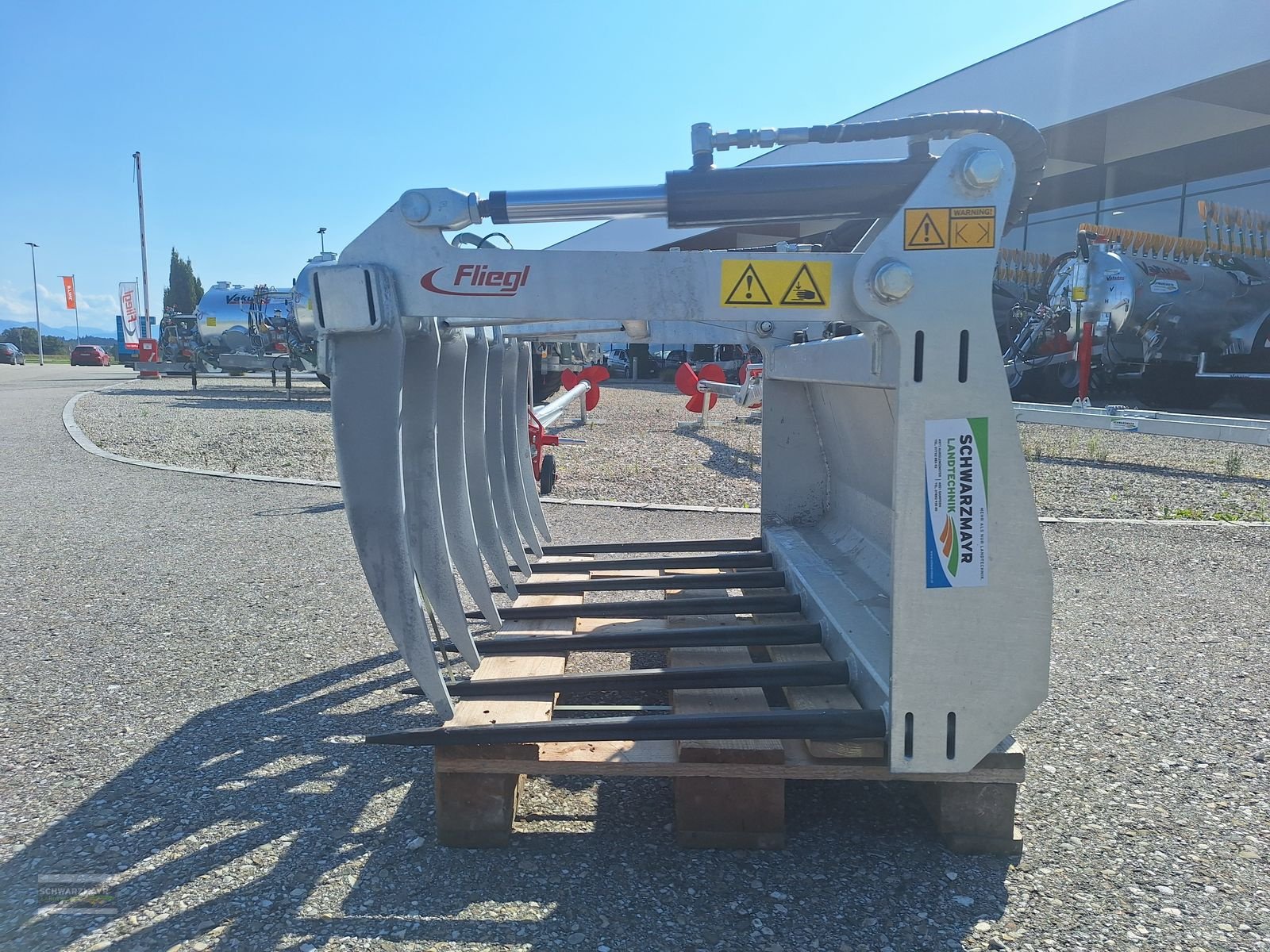 Ladeschaufel typu Fliegl Dung-Silagegabel 1,25m, Neumaschine v Gampern (Obrázek 13)