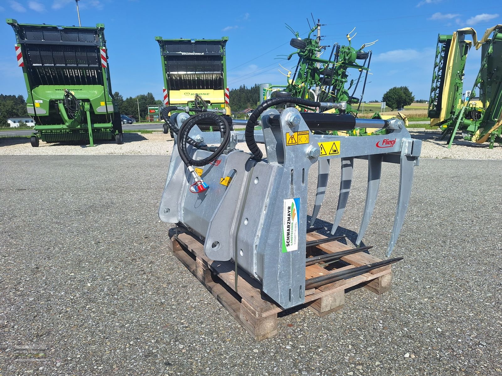 Ladeschaufel typu Fliegl Dung-Silagegabel 1,25m, Neumaschine v Gampern (Obrázek 5)