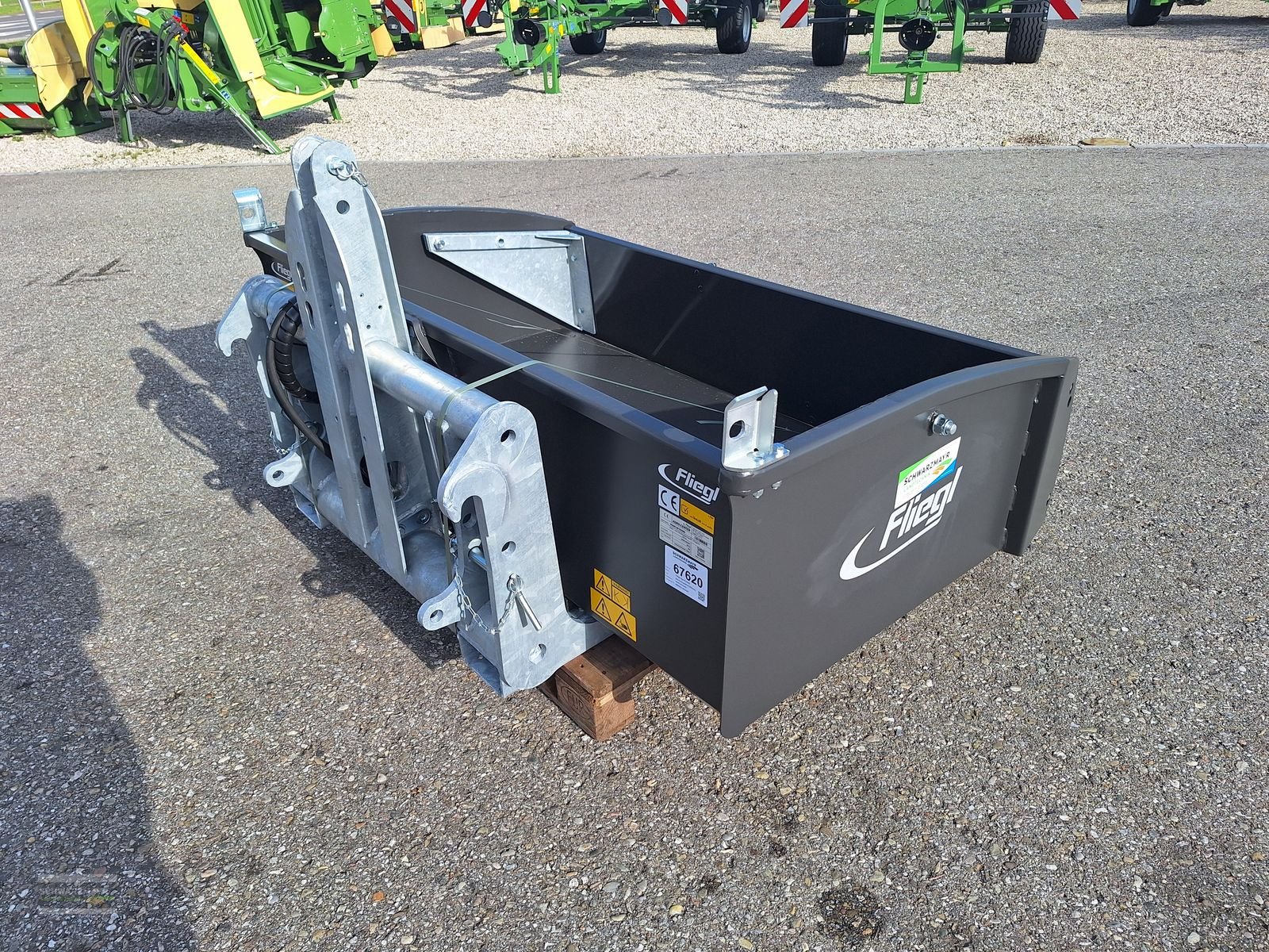 Ladeschaufel tip Fliegl Gigant 1800 Heckschaufel, Neumaschine in Gampern (Poză 3)