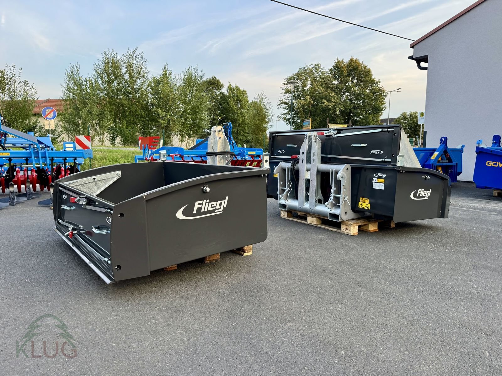 Ladeschaufel typu Fliegl Gigant 2000, Neumaschine v Pirching am Traubenberg (Obrázek 2)