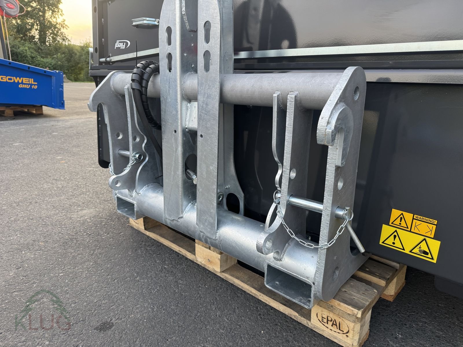 Ladeschaufel del tipo Fliegl Gigant Kippmulden 1,8 / 2,0 / 2,2m, Neumaschine In Pirching am Traubenberg (Immagine 21)