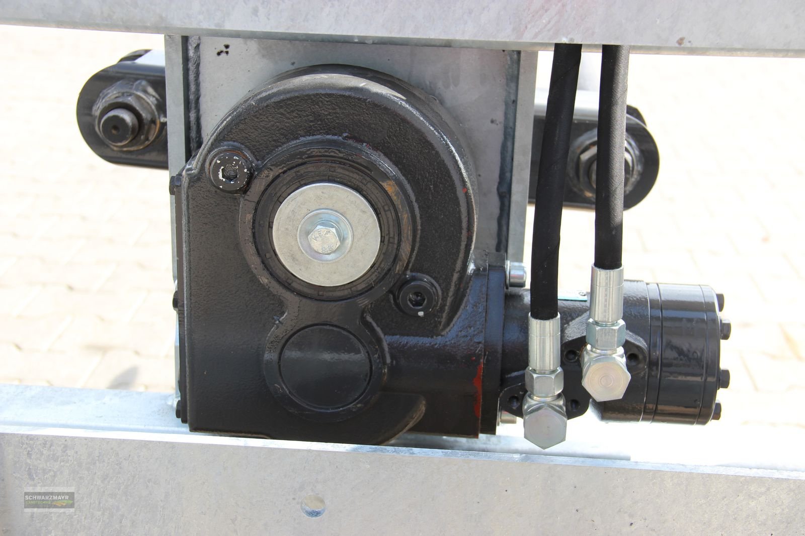 Ladeschaufel typu Fliegl Rundballenabwickler, Neumaschine v Gampern (Obrázek 7)