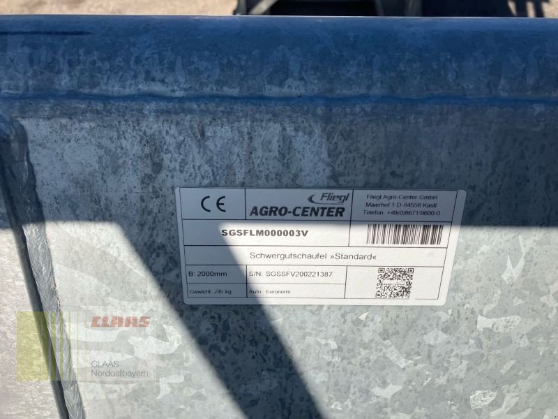 Ladeschaufel типа Fliegl SCHWERGUTSCHAUFEL 2.000MM, Neumaschine в Cham (Фотография 5)