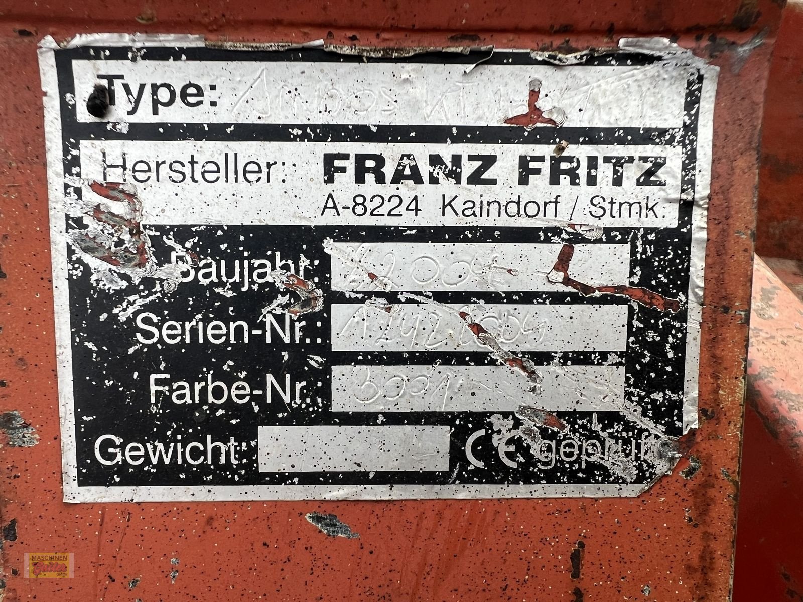 Ladeschaufel des Typs Fritz 160 x120 Einfachwirkend, Gebrauchtmaschine in Kötschach (Bild 11)