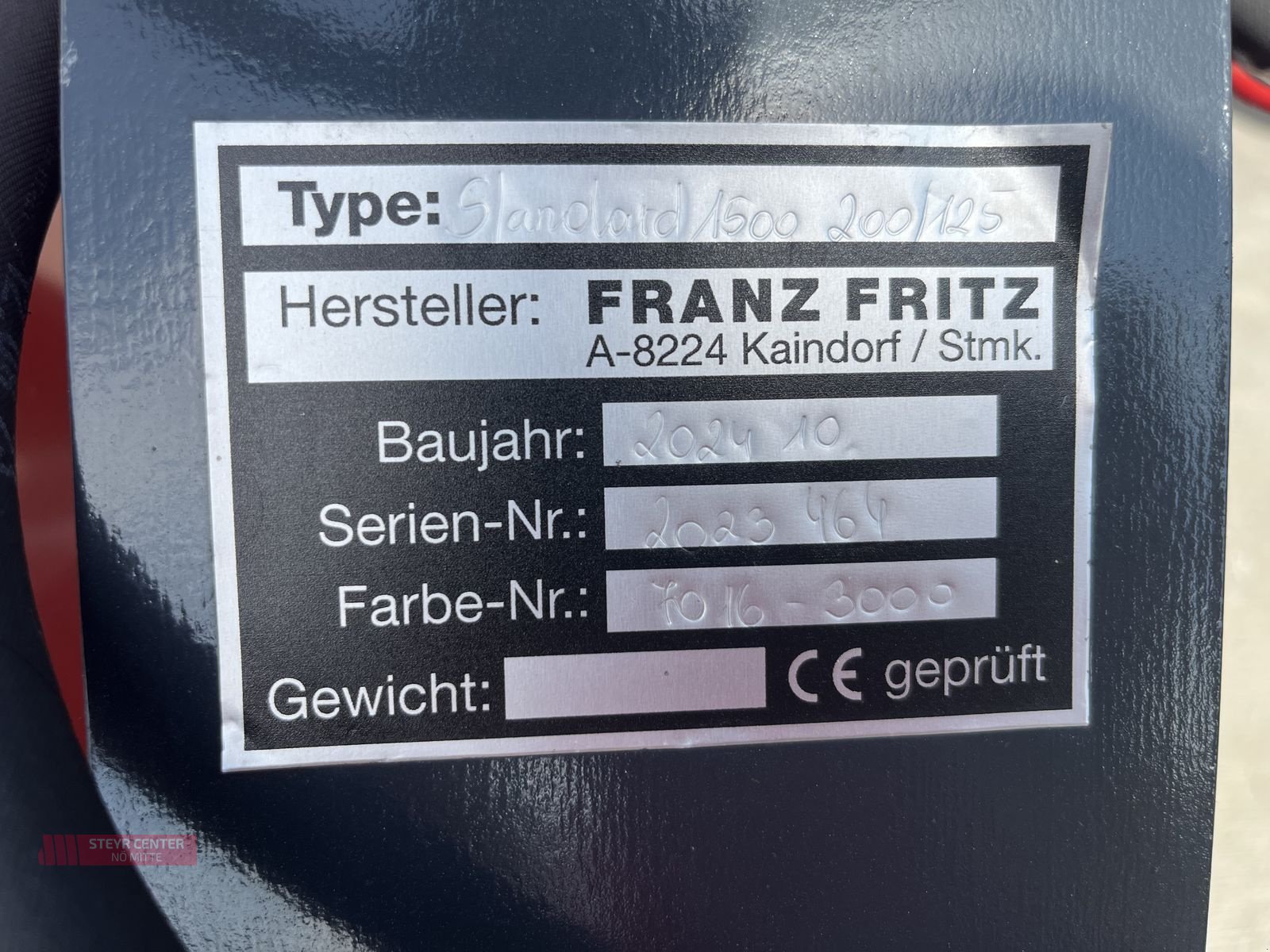 Ladeschaufel a típus Fritz Kippmulde 200/125, Neumaschine ekkor: St. Pölten (Kép 4)