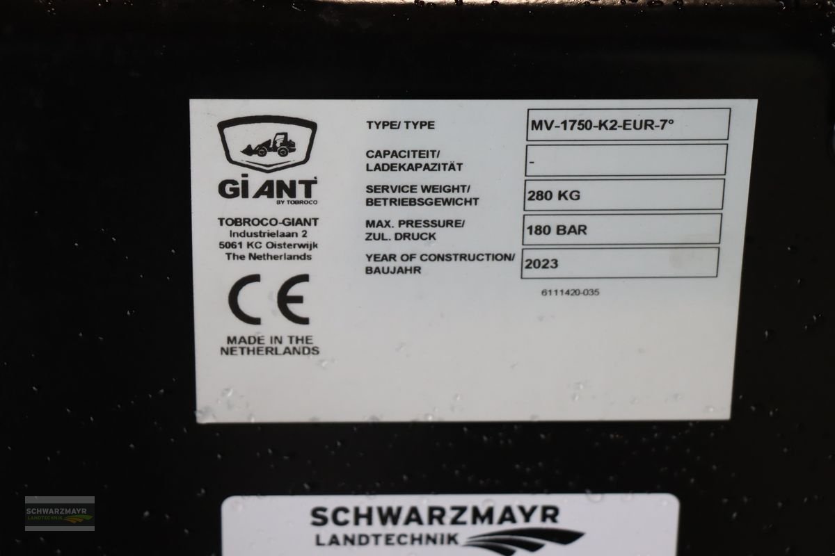 Ladeschaufel des Typs GiANT Dung-Silagegabel 1750mm, Neumaschine in Gampern (Bild 13)