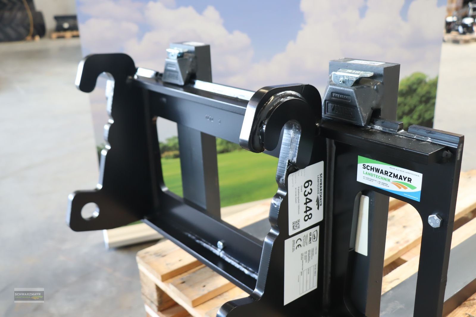 Ladeschaufel des Typs GiANT Palettengabel 1000mm, Neumaschine in Aurolzmünster (Bild 4)