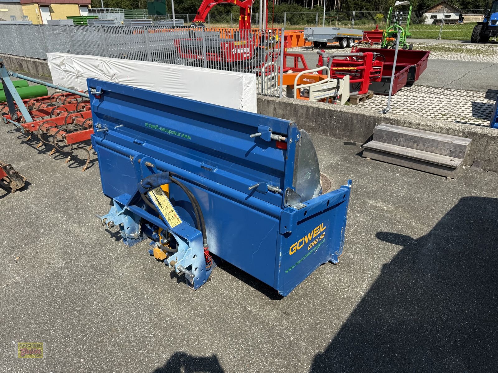 Ladeschaufel des Typs Göweil GHU 08/1850 mit Schwenkvorr. DW und BJ 2022, Gebrauchtmaschine in Kötschach (Bild 1)