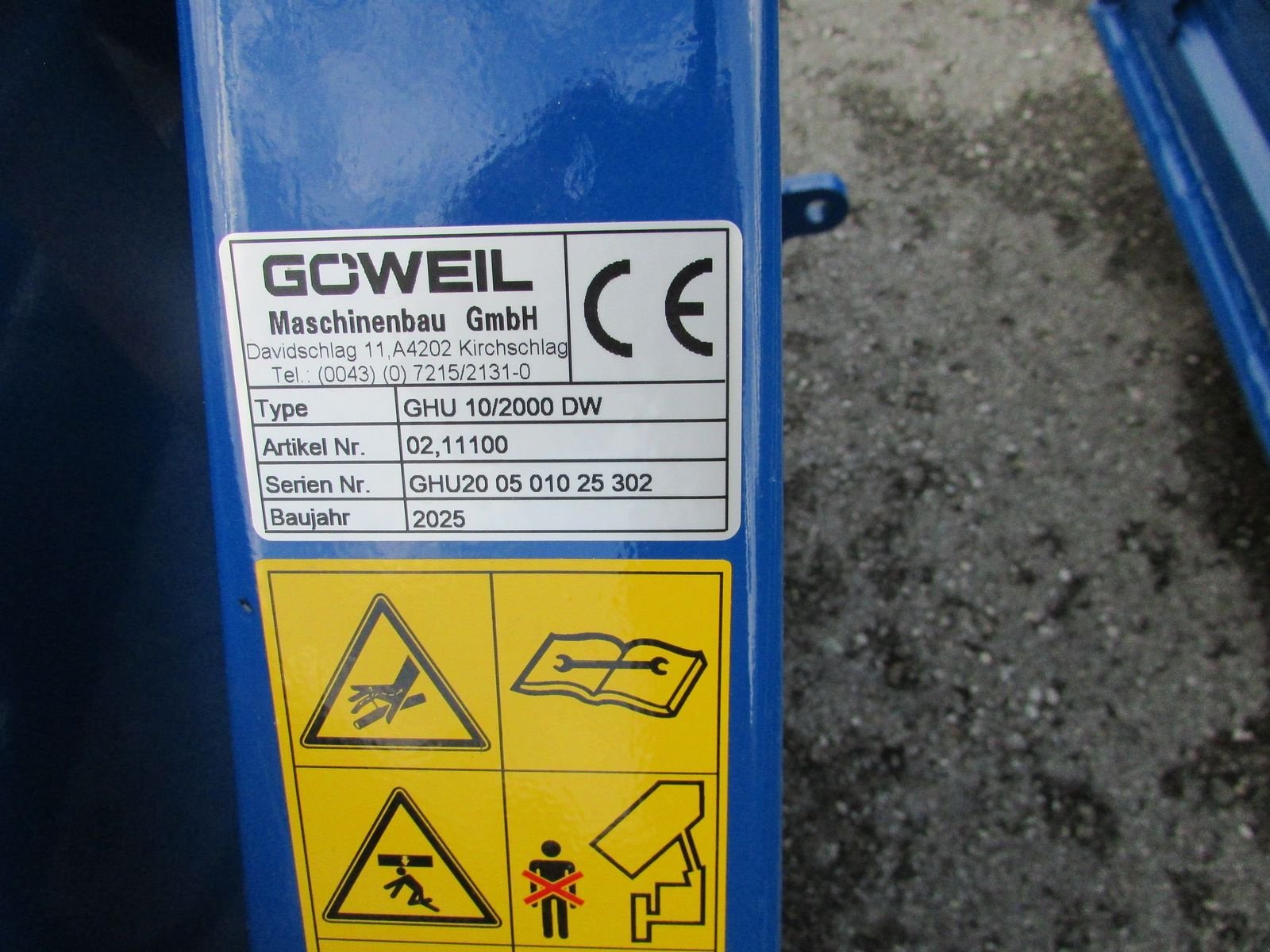 Ladeschaufel типа Göweil GHU 10/2000 DW, Gebrauchtmaschine в Saxen (Фотография 9)