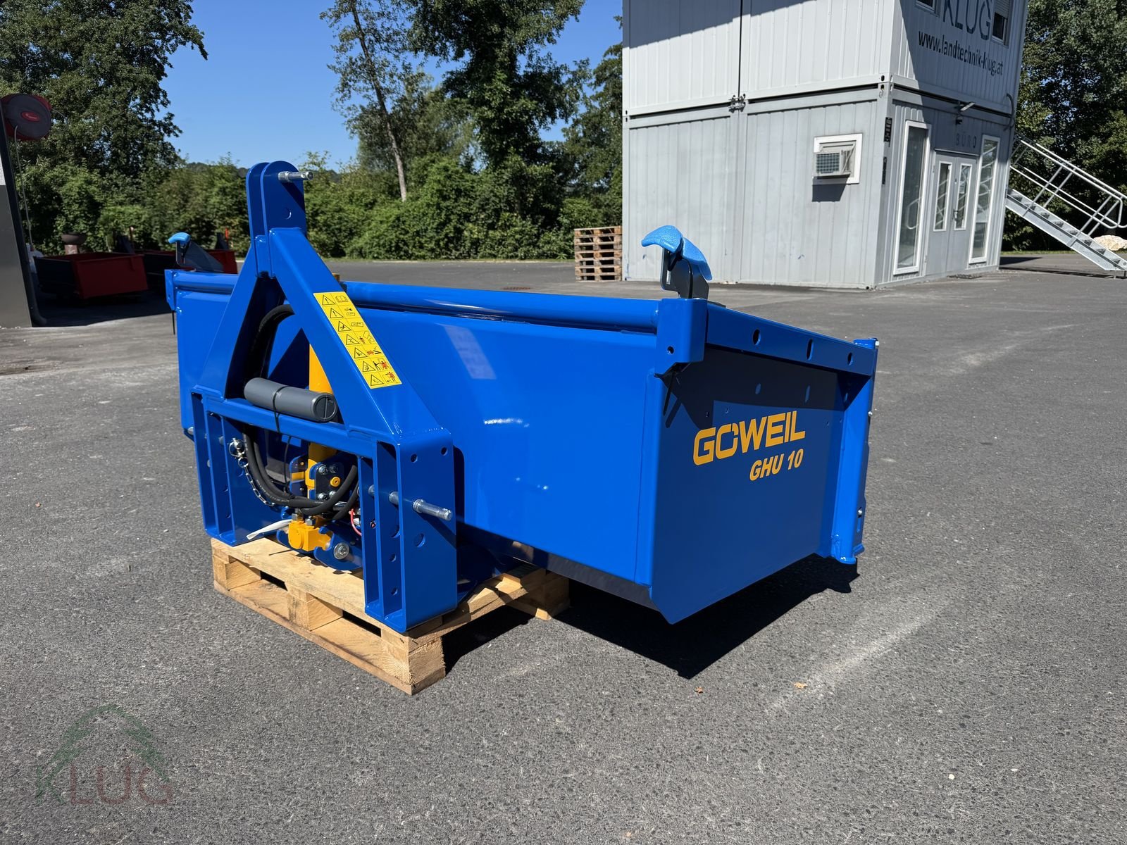 Ladeschaufel des Typs Göweil GHU 10/2000 DW, Neumaschine in Pirching am Traubenberg (Bild 27)