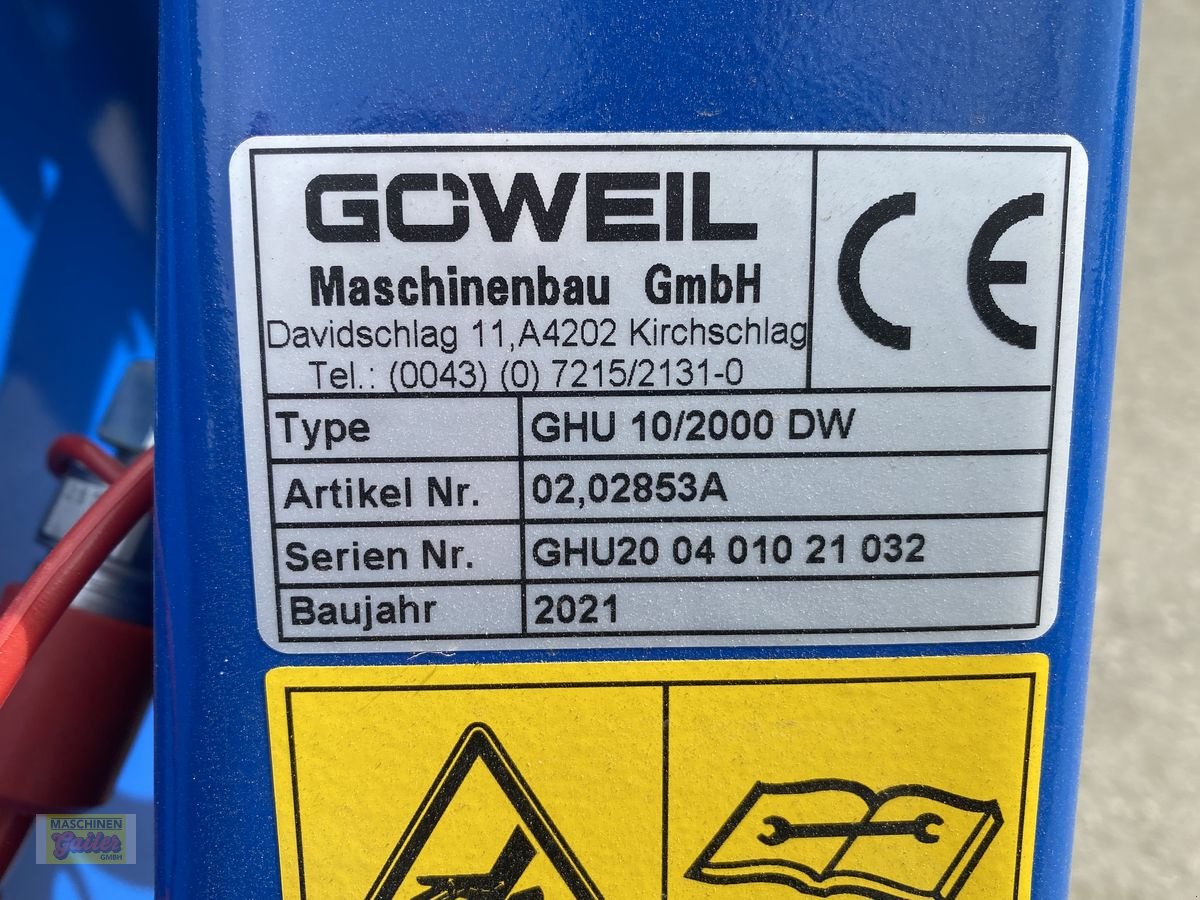 Ladeschaufel des Typs Göweil GHU 10/2000 DW, Neumaschine in Kötschach (Bild 5)
