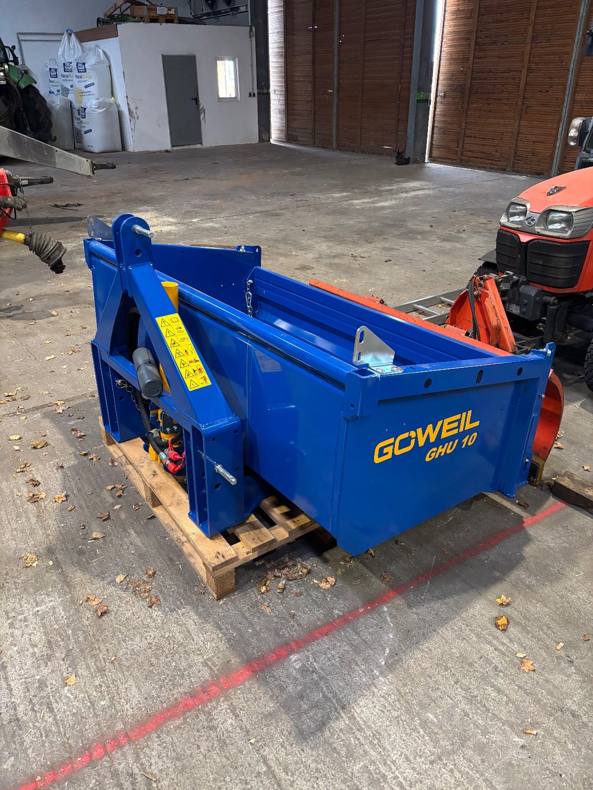 Ladeschaufel typu Göweil GHU 10, Neumaschine v Hagenbüchach (Obrázek 1)