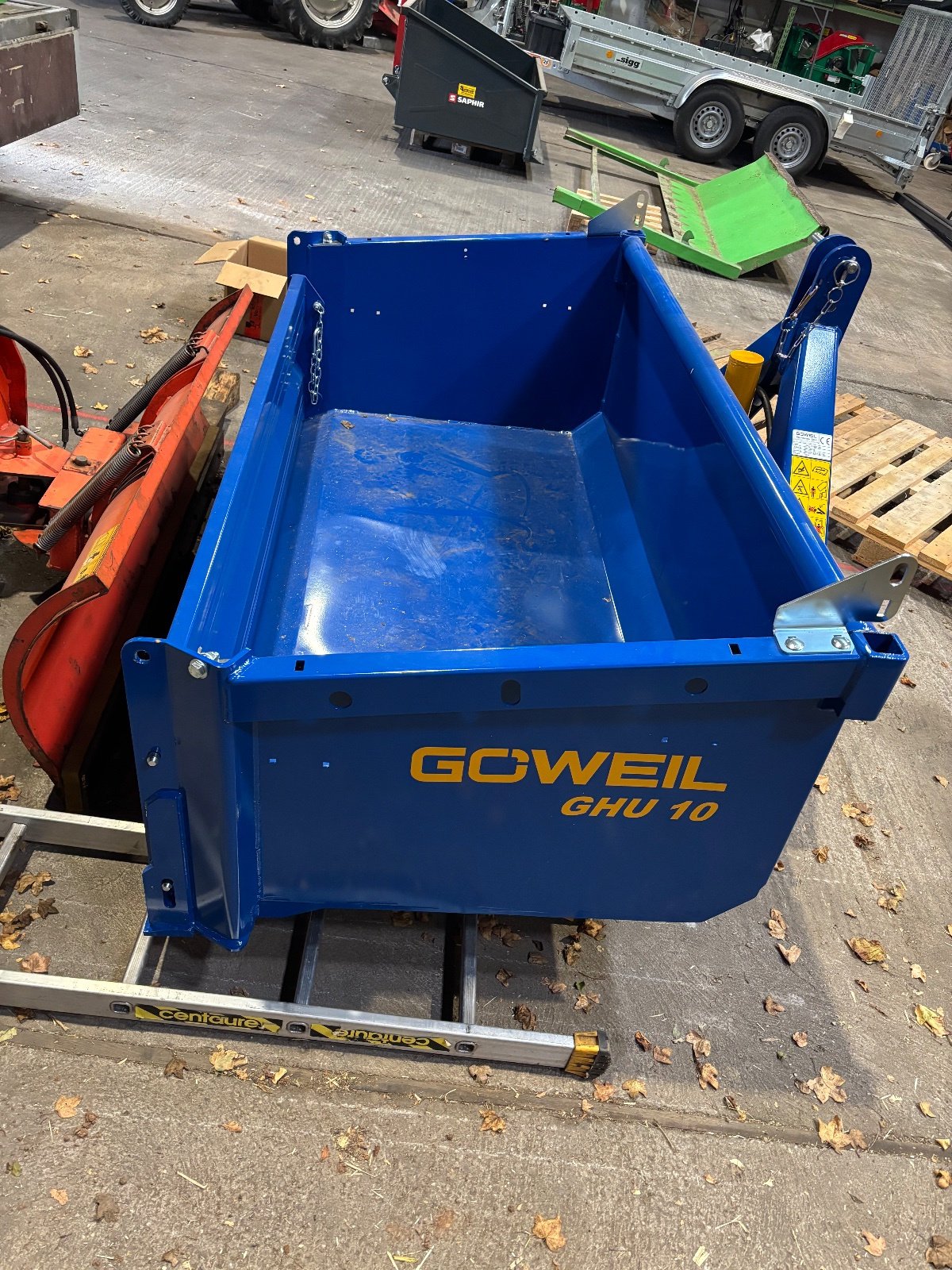 Ladeschaufel typu Göweil GHU 10, Neumaschine v Hagenbüchach (Obrázek 4)